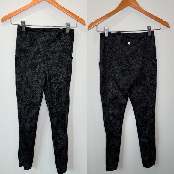 Danskin Snake Print Side Pocket Leggings (S) - Picture 1 of 8